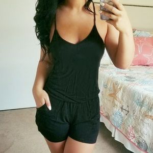 🔁Black Romper